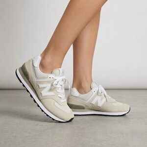 New Balance Classics 574 in Nimbus Cloud/New Balance White